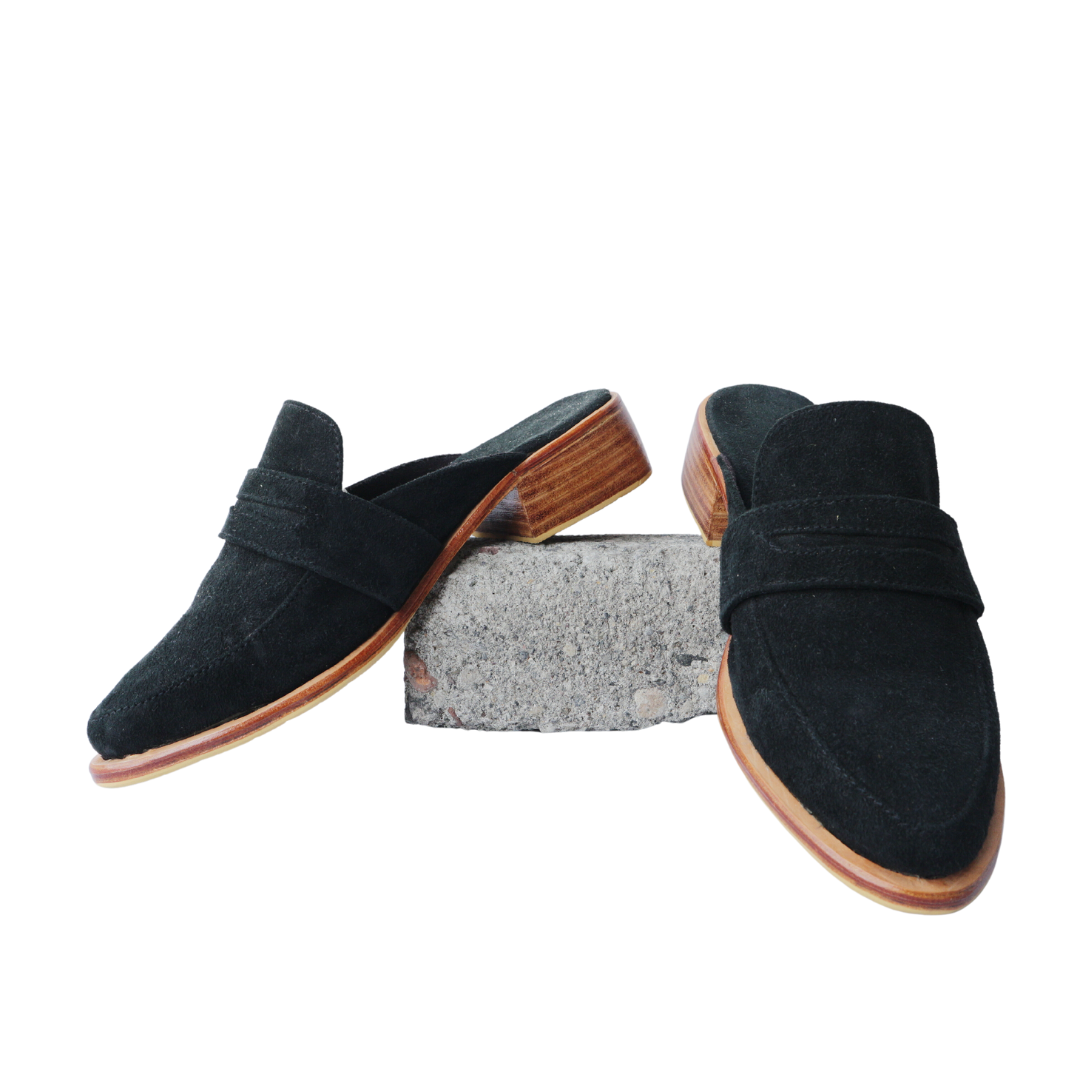 BLAIRE Mules - Black
