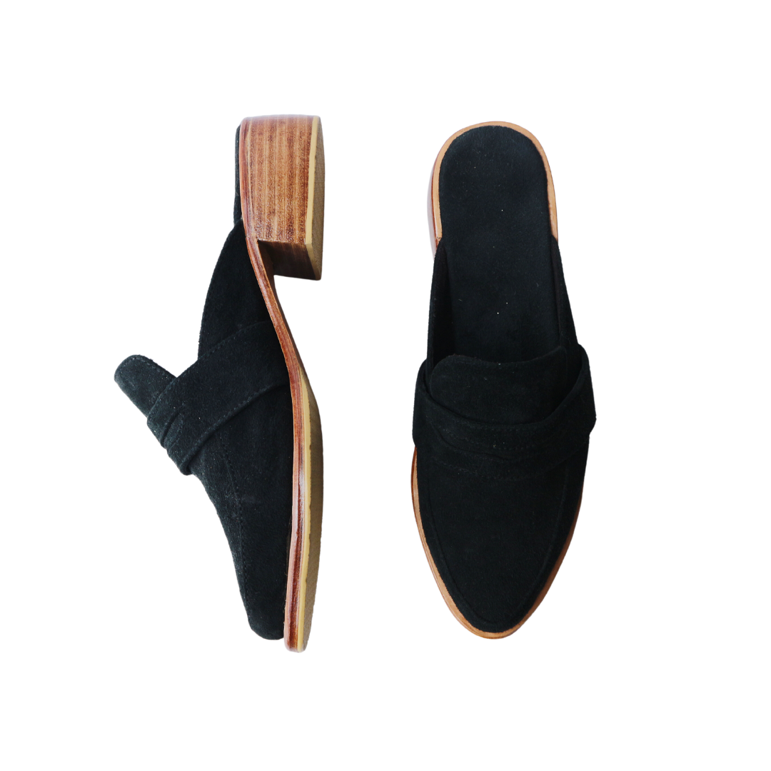 BLAIRE Mules - Black