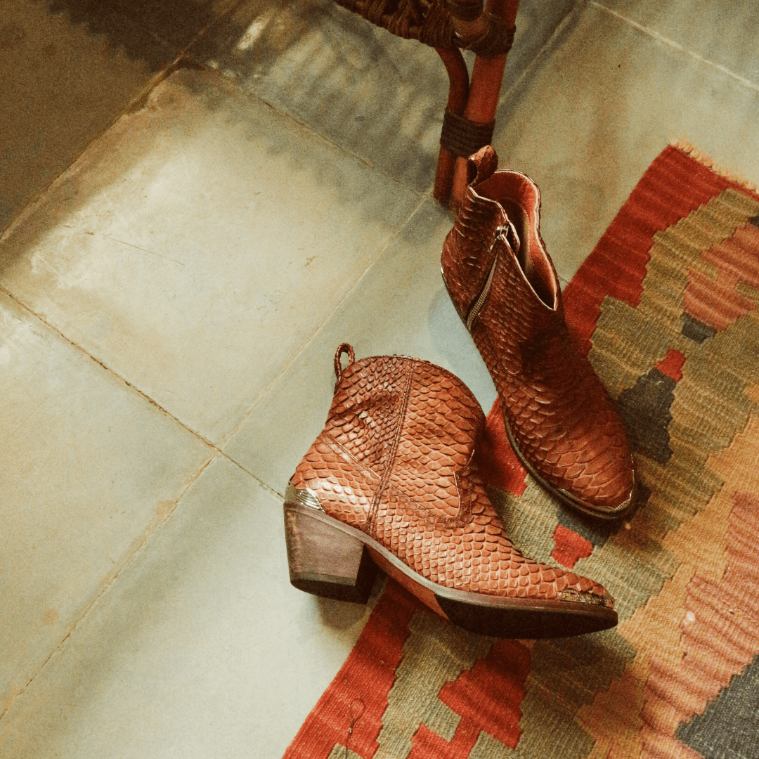 Snakeskin Boots