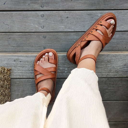 PERSA Sandals - Summer Tan