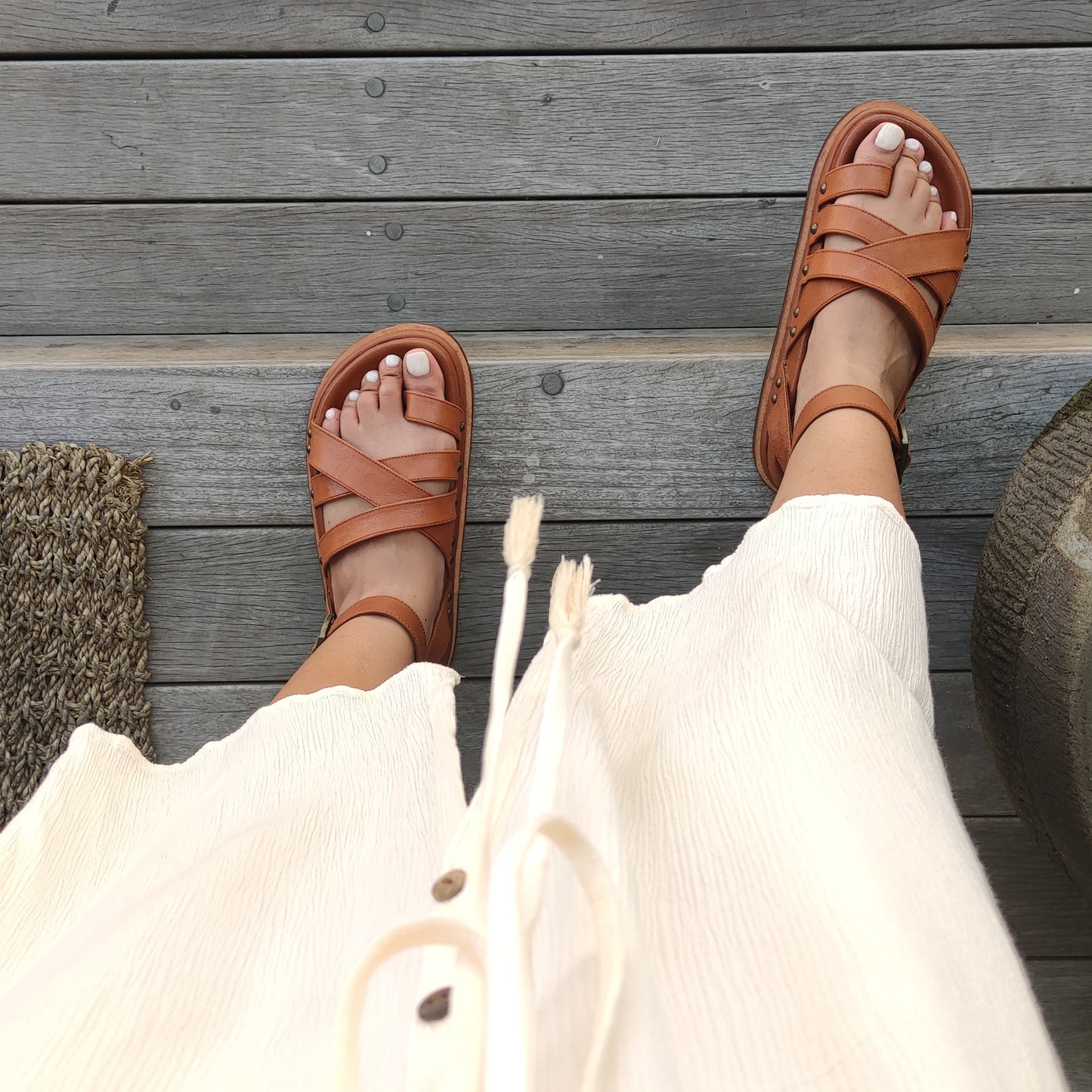 PERSA Sandals - Summer Tan