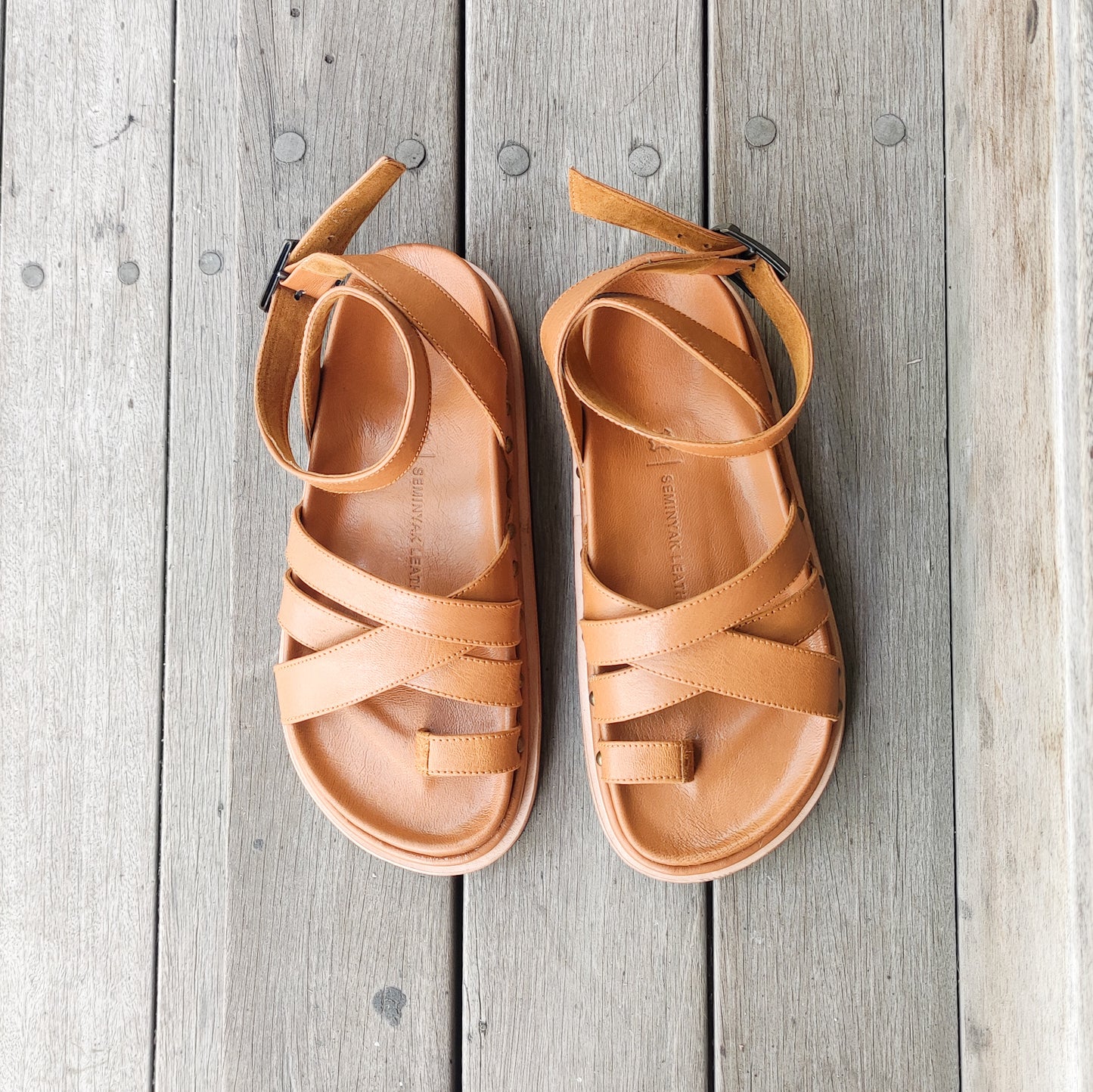 PERSA Sandals - Honey Tan