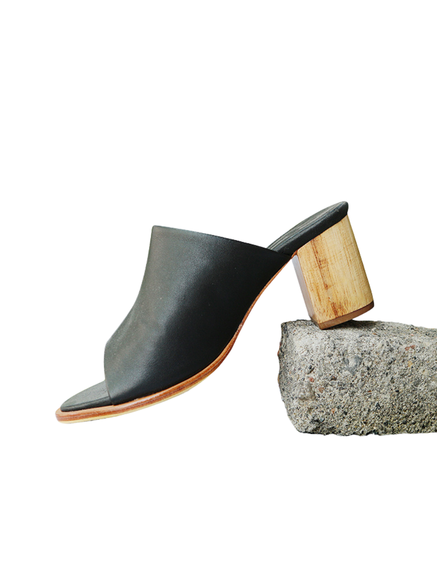 MARY Mule Heels - Black
