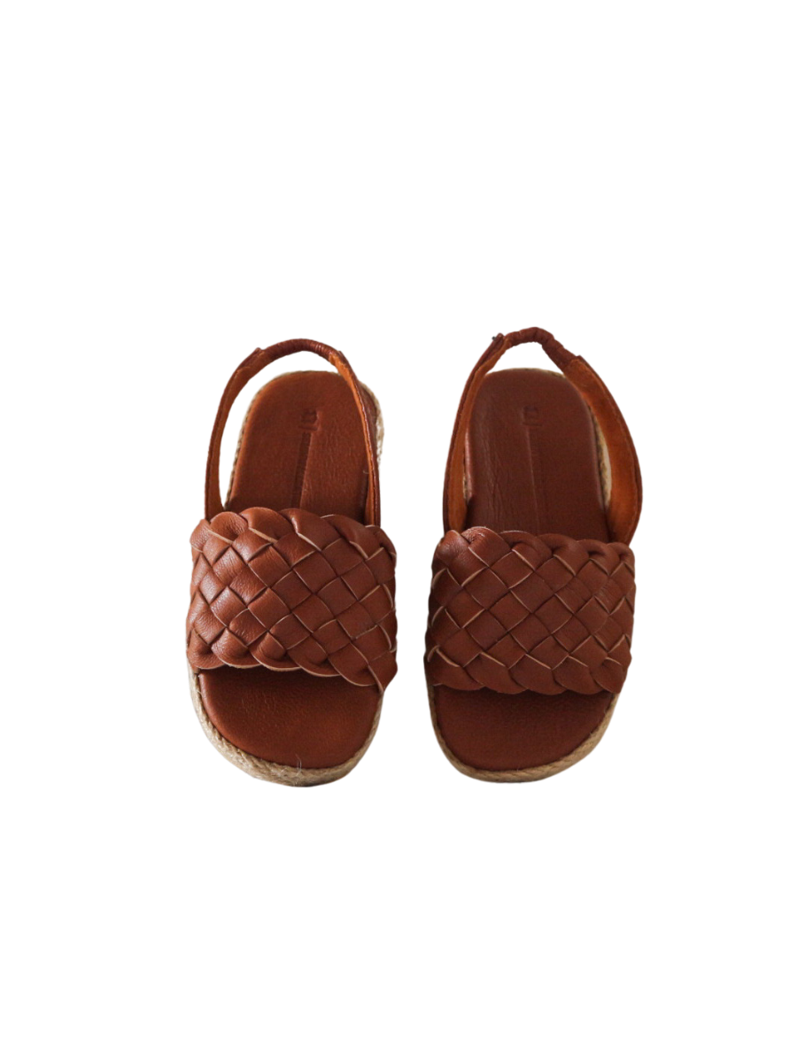SUMMER Kids Espadrilles Mules - Summer Tan
