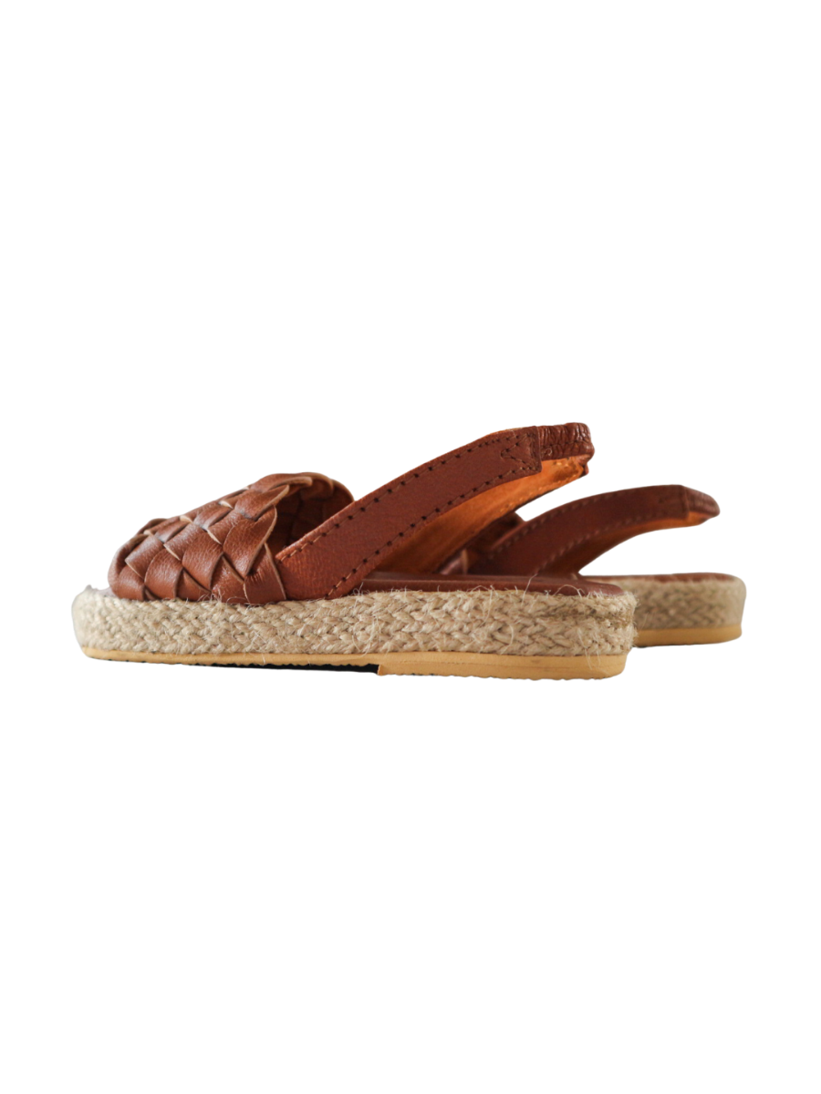 SUMMER Kids Espadrilles Mules - Summer Tan