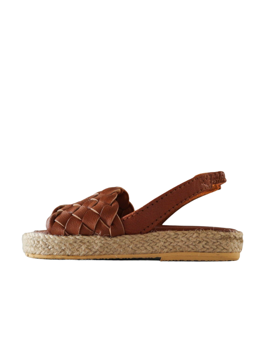 SUMMER Kids Espadrilles Mules - Summer Tan