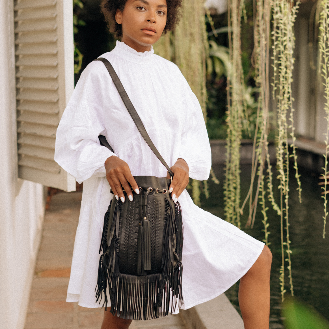 Fringe crossbody bag best sale
