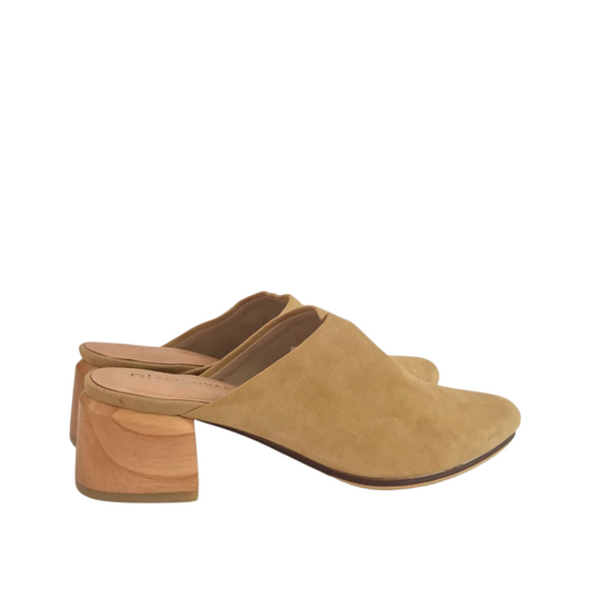 BRIANA Mules Heels - Sand Beige