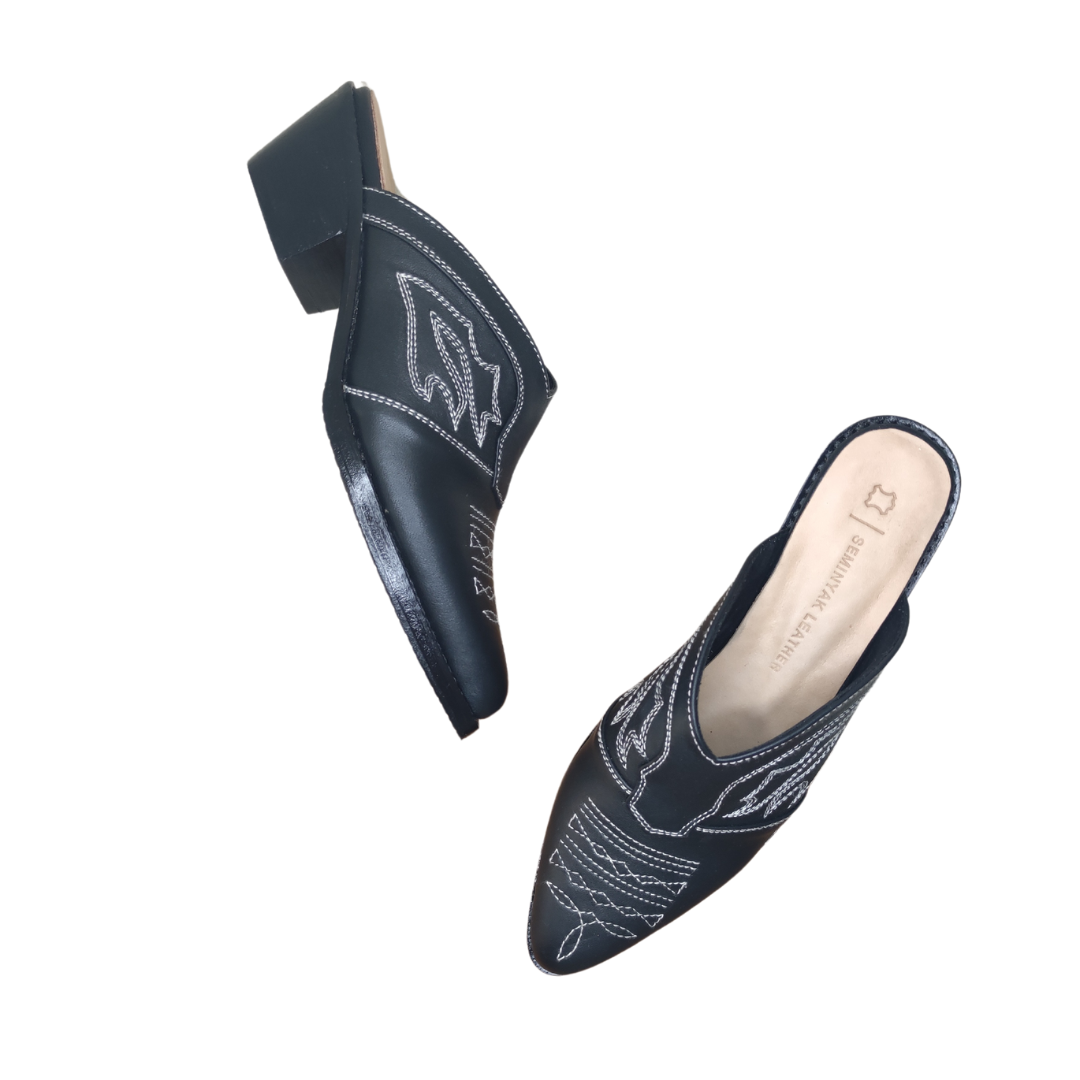 CHAKRA Cowboy Mule Heels