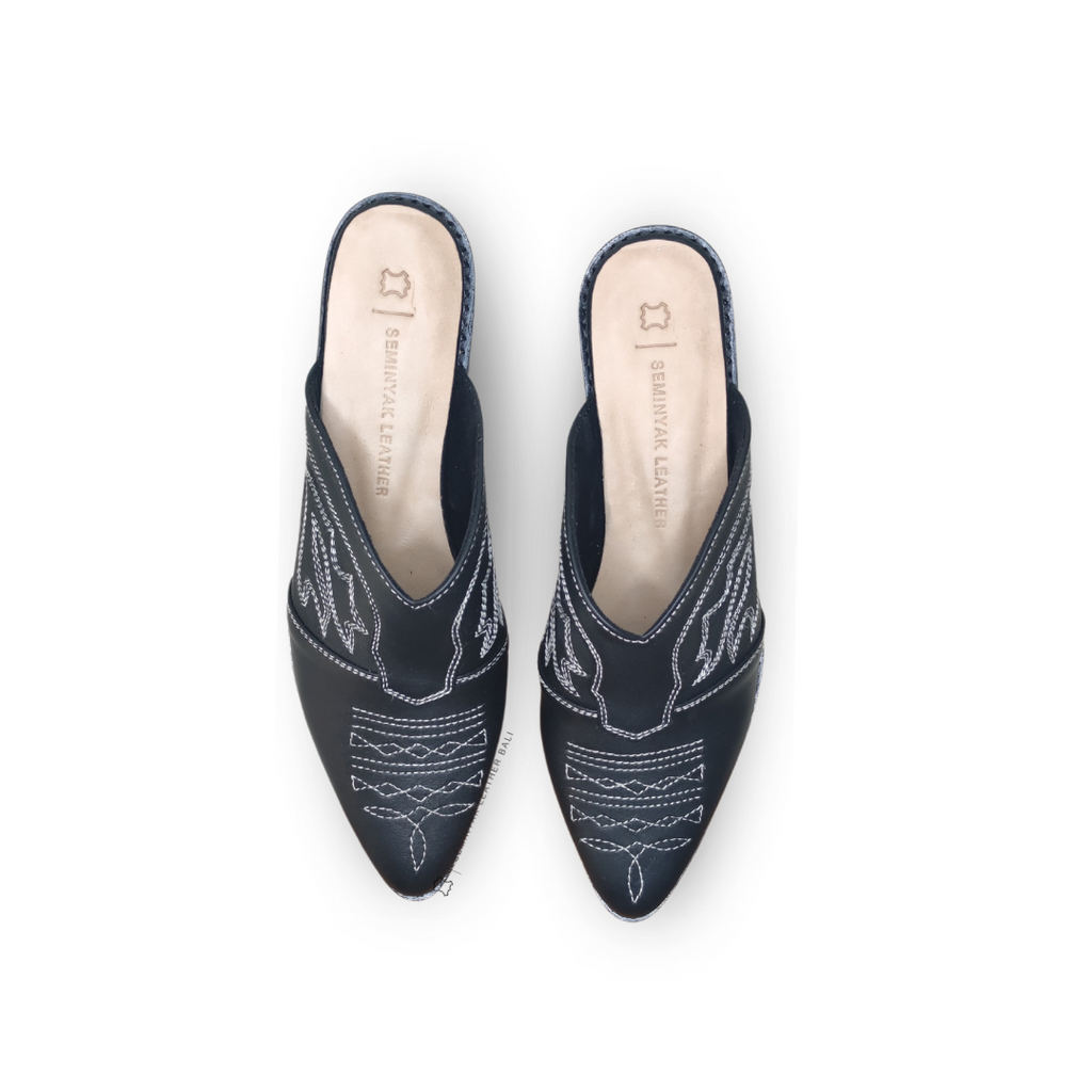 CHAKRA Cowboy Mule Heels