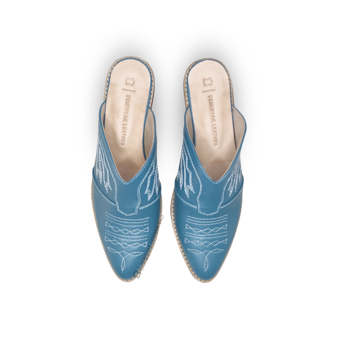 CHAKRA Cowboy Mule Heels