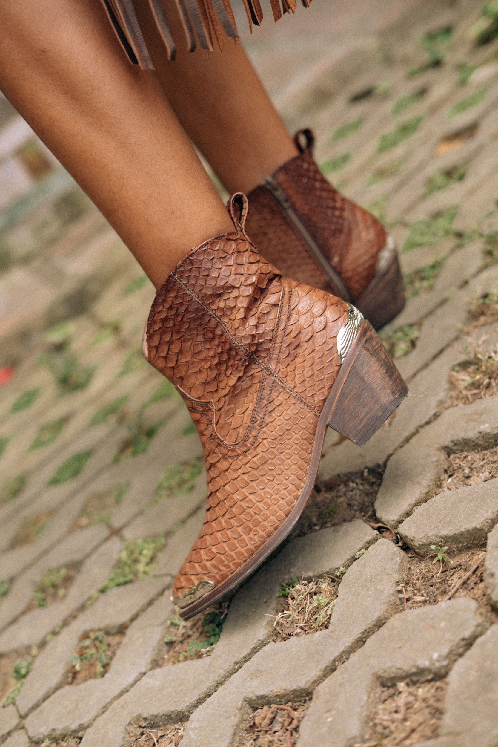 MANTRA Snakeskin Boots