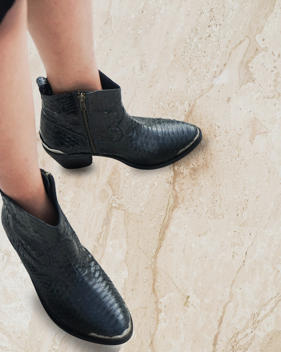 MANTRA Snakeskin Boots