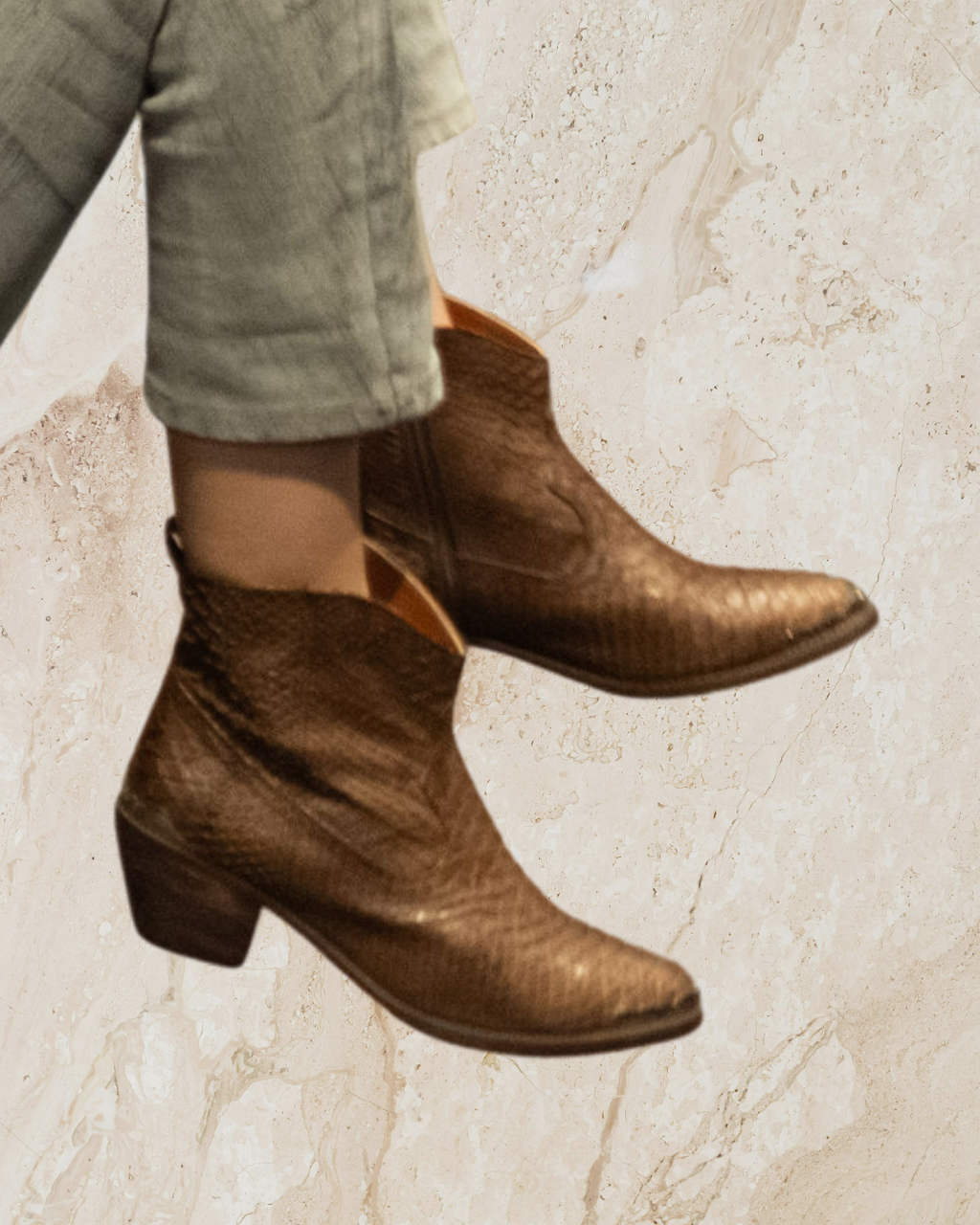 MANTRA Snakeskin Boots