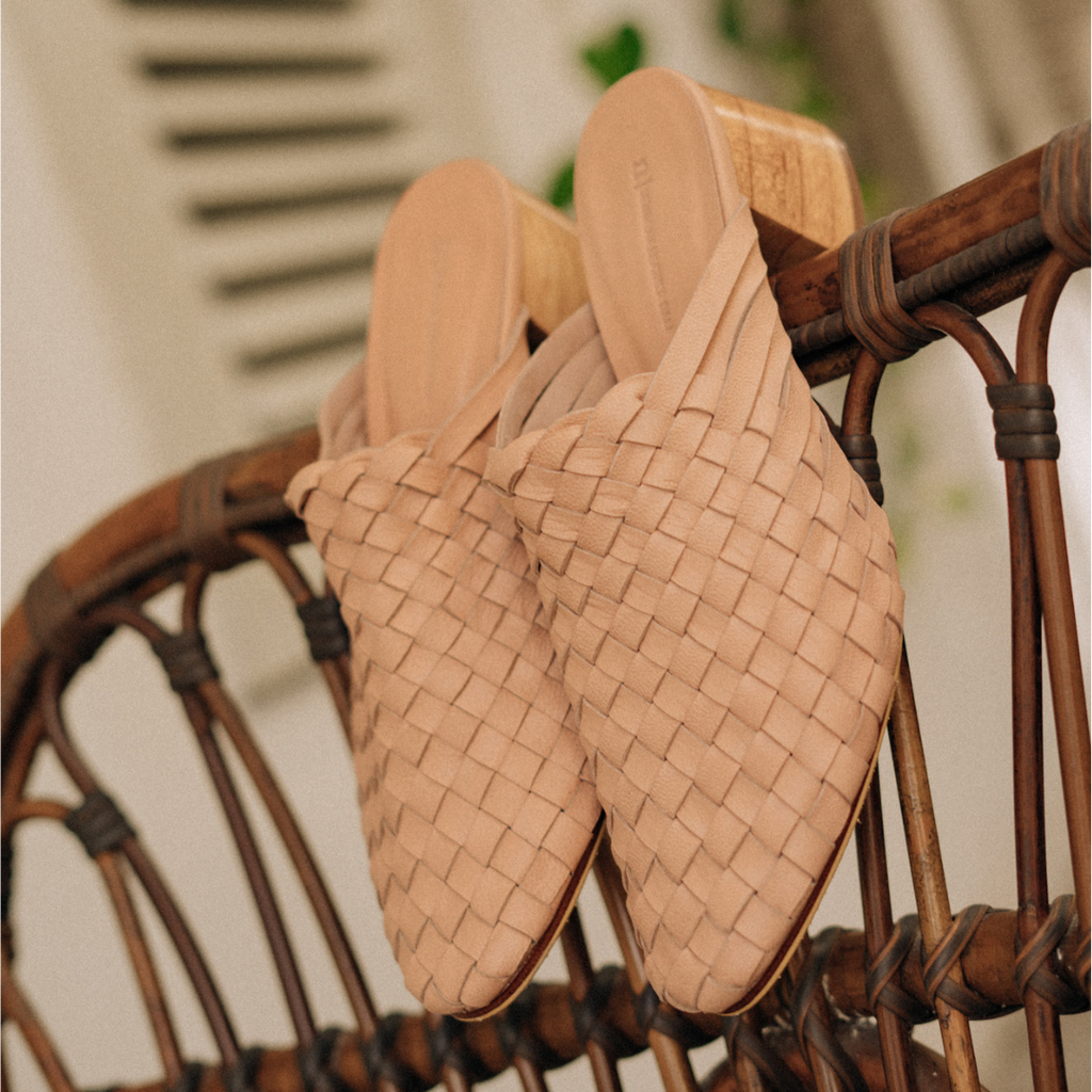 SURI Woven Rounded Heels