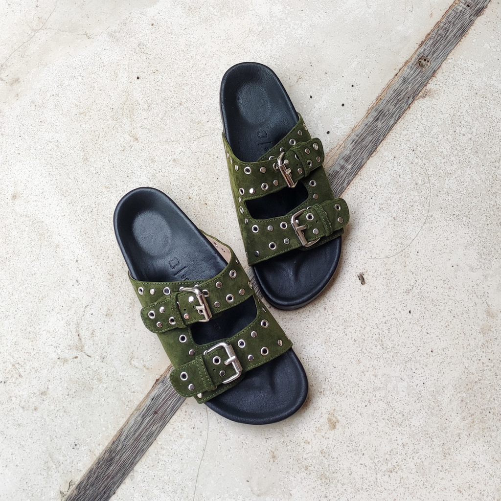RIVETTE Studded Sandals