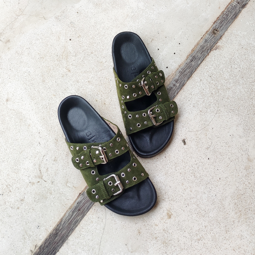 RIVETTE Studded Sandals