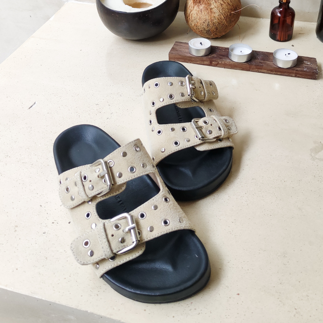 RIVETTE Studded Sandals