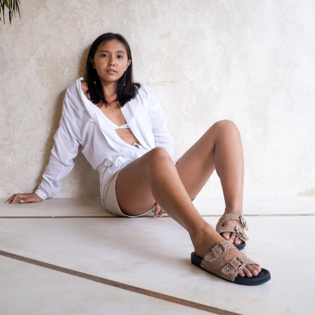 RIVETTE Studded Sandals