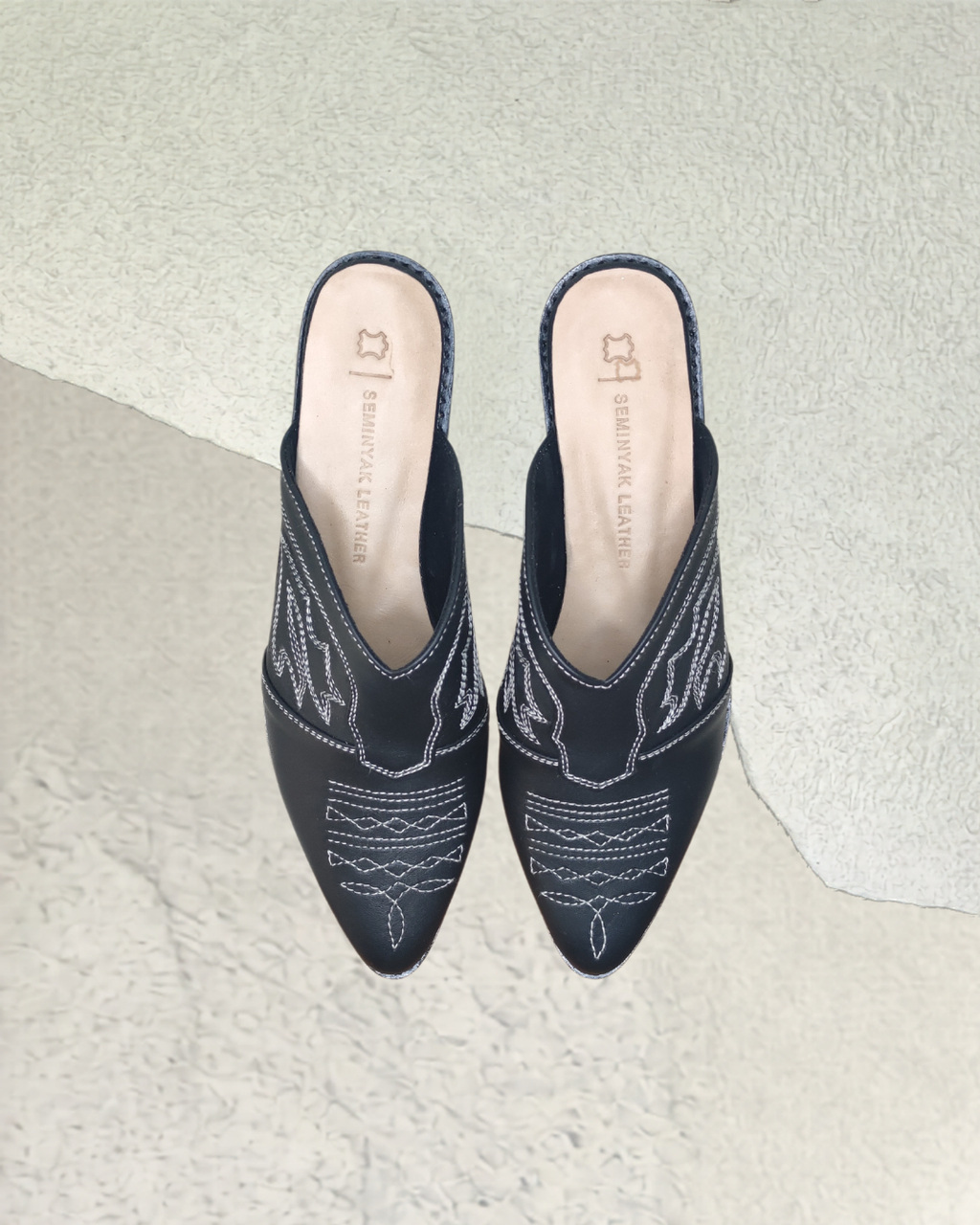 CHAKRA Cowboy Mule Heels