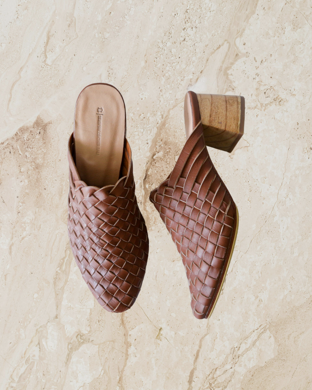 SURI Woven Rounded Heels