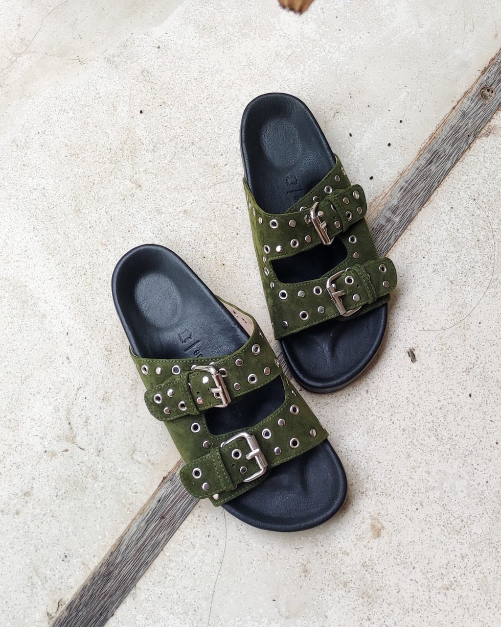 RIVETTE Studded Sandals