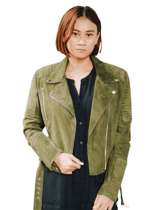 show your style with hadley suede biker jacket