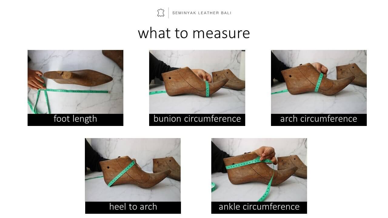 seminyak leather bali what to measure